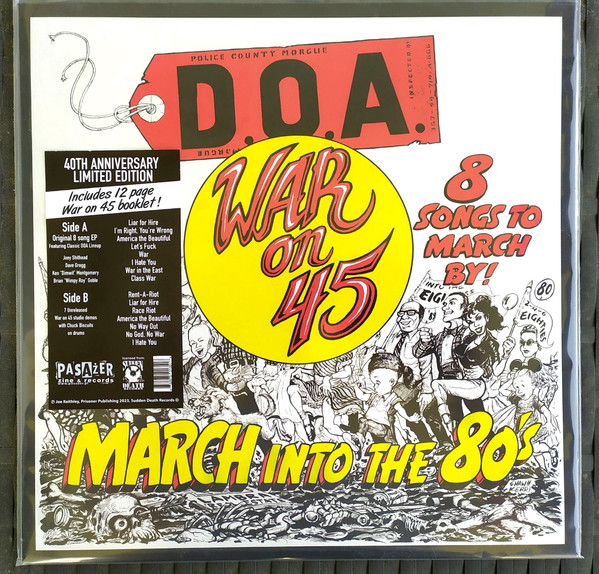 D.O.A. - War on 45 - LP