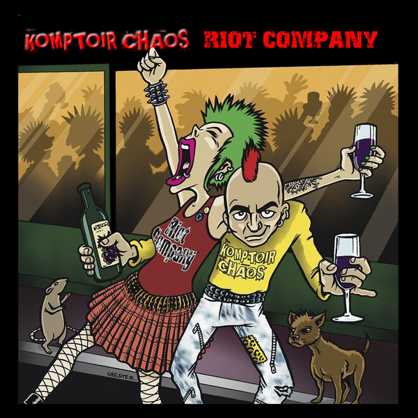 Riot Company / Komptoir Chaos - Split-7"